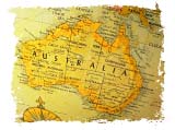 Map of Australia. Copyrighted. Courtesy of Eden Communications.