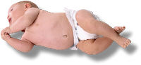 Infant, showing navel. Photo copyrighted. Provided by Eden Communications.