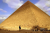 Khufu Pyramid - Giza Plateau, Cairo. Photo copyrighted. Courtesy of Eden Communications.
