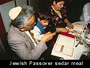 Jewish Family at Passover