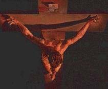Artist's conception - Jesus Christ dead on the cross